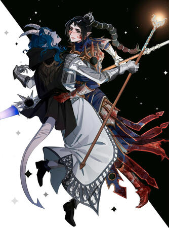 2 Fully-rendered Full bodies