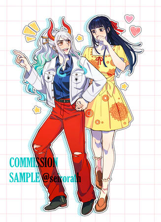 2 Cel-shaded Full Bodies