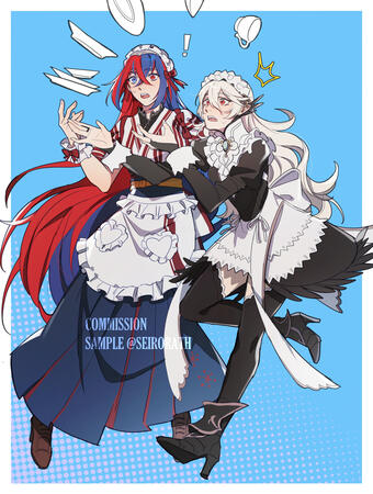 2 Cel-shaded Full Bodies