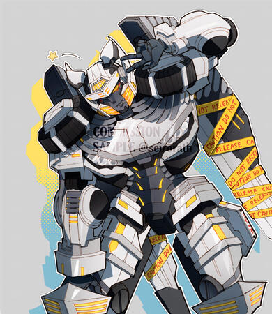 1 Cel-shaded Half body